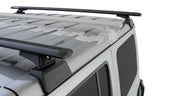 Vortex RCL Silver 2 Bar Backbone Roof Rack Jeep Wrangler