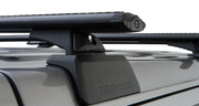 Vortex RCL Black 3 Bar Backbone Roof Rack Zoomed In