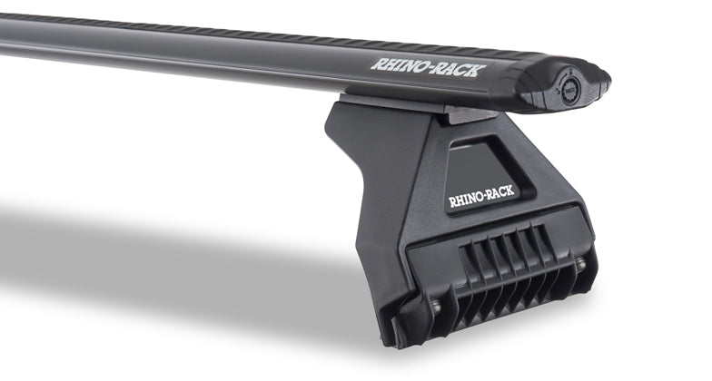 Vortex RL110 Black 2 Bar Roof Rack for the JEEP WRANGLER JL 2019 by Rhino-Rack