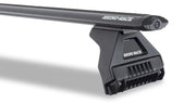 Vortex RL110 Black 2 Bar Roof Rack for the JEEP WRANGLER JL 2019 by Rhino-Rack