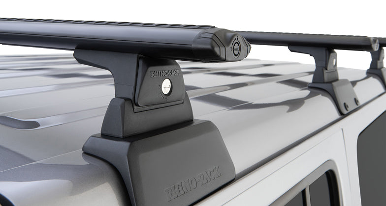 Rhino-Rack Vortex RLT600 3 Bar Backbone Roof Rack Jeep Wrangler JL 18-24