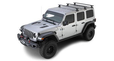 Rhino-Rack Vortex RLT600 3 Bar Backbone Roof Rack Jeep Wrangler JL 18-24
