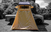 Wanaka Roof Top Tent With XL Annex By Guana Equipment Closed Annex View