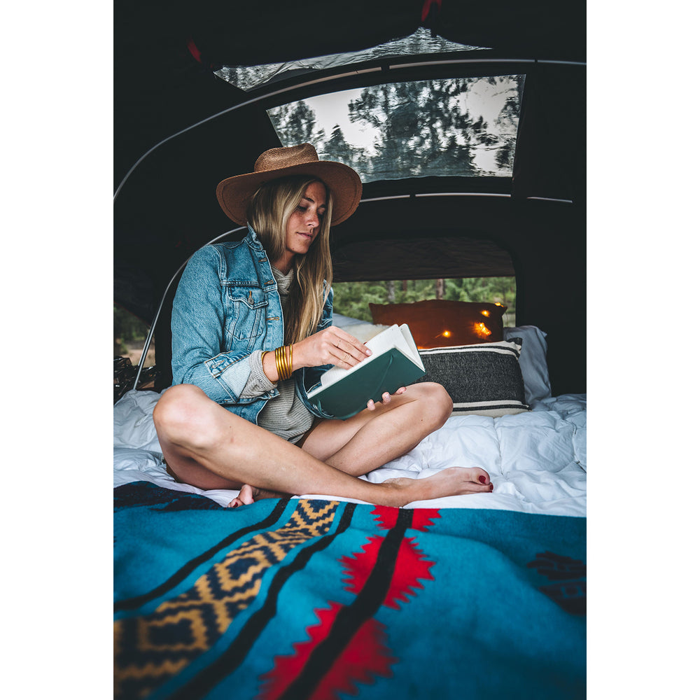 inside the iKamper X-Cover Softshell Roof Top Tent