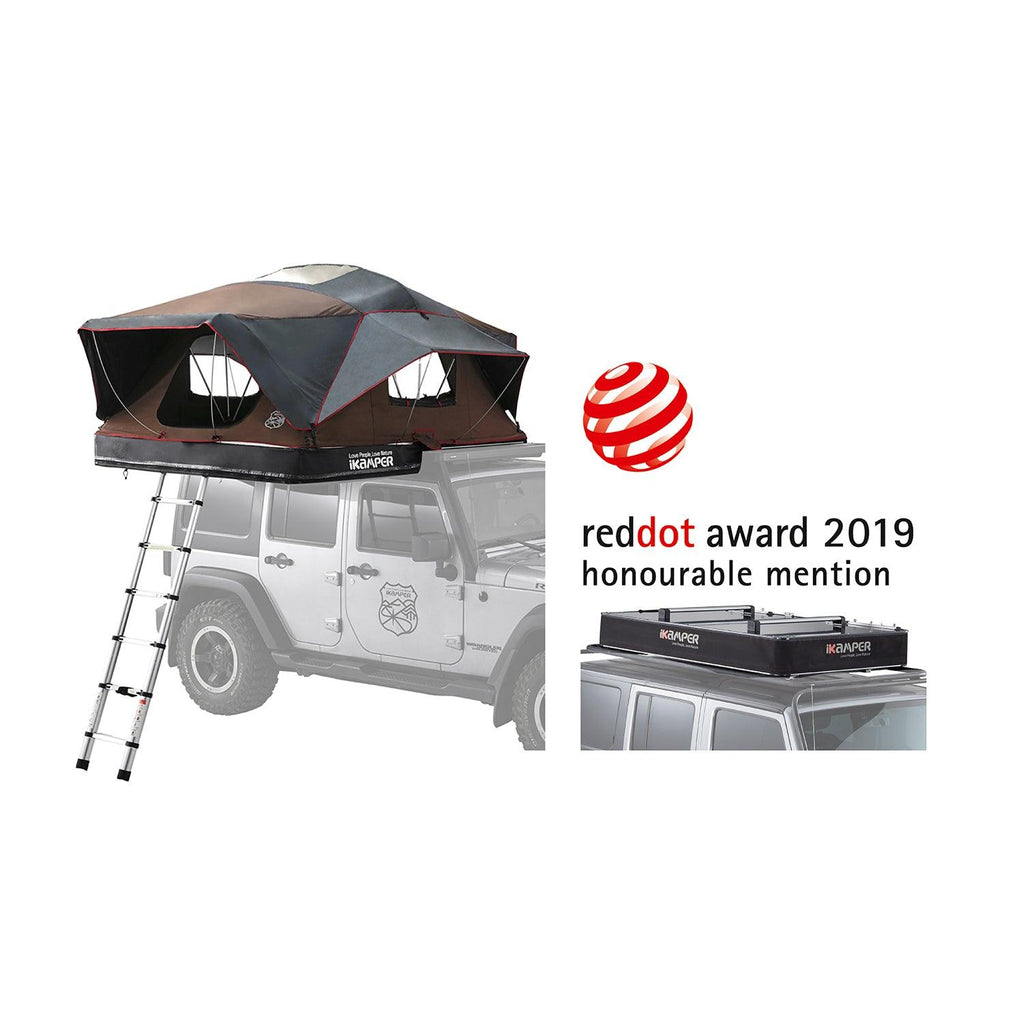 red dot award 2019 honorable mention the iKamper X-Cover Softshell Roof Top Tent