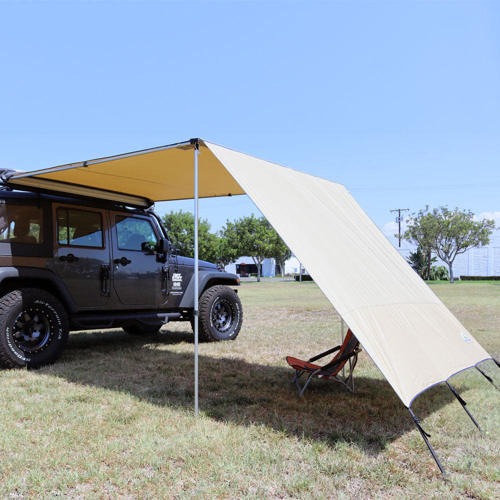 Awning Shade Wall - For 4.5' x 6' Awning & 6.5' x 8' Awning - by Tuff Stuff