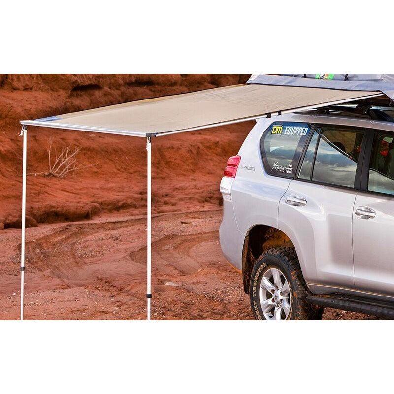 Front view of TJM Awning for Roof Top Tent