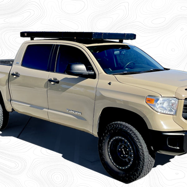 BadAss Rugged Rooftop Tent For Toyota Tundra CrewMax 2007-2022 closed