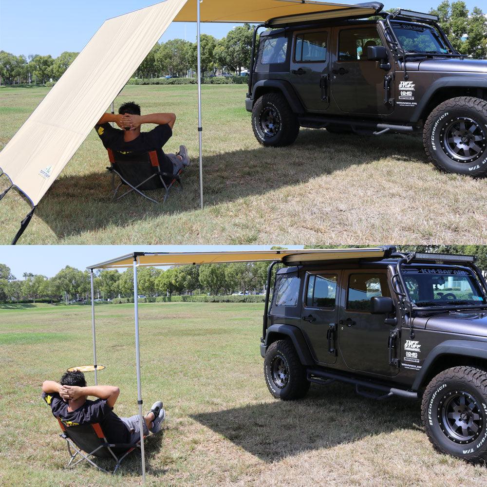 Awning Shade Wall - For 4.5' x 6' Awning & 6.5' x 8' Awning - by Tuff Stuff