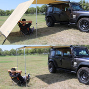 Awning Shade Wall - For 4.5' x 6' Awning & 6.5' x 8' Awning - by Tuff Stuff