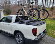 Bikes Mounted On Top Of The BillieBars Bed Bars