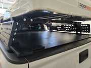 Close Up View Of BillieBars Bed Bars For Colorado And Canyon With Truck Bed Cover