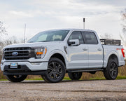 Side View Of The BillieBars Bed Bars For Ford F150