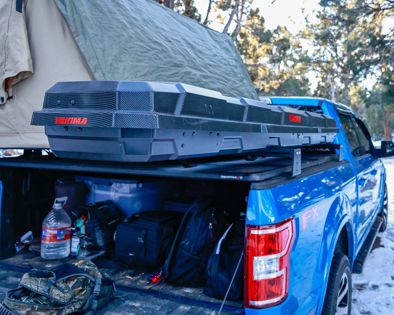 Close Up View Of The BillieBars Bed Bars For Ford F150