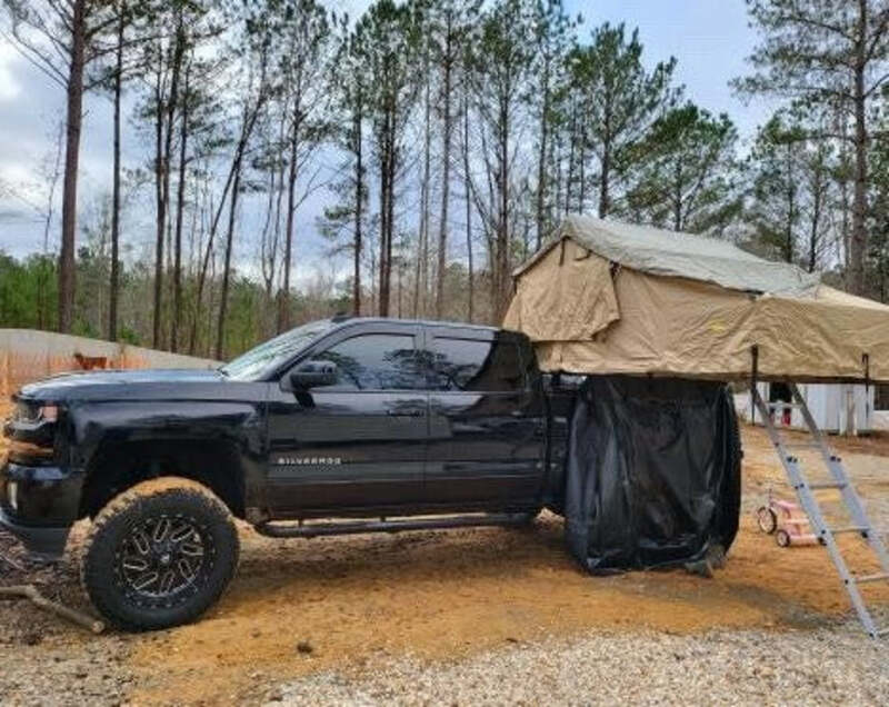 silverado tent BillieBars Silverado & Sierra 1500/2500/3500