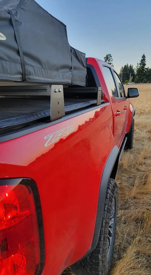 Close Up View From The Back Of The BillieBars Bed Bars
