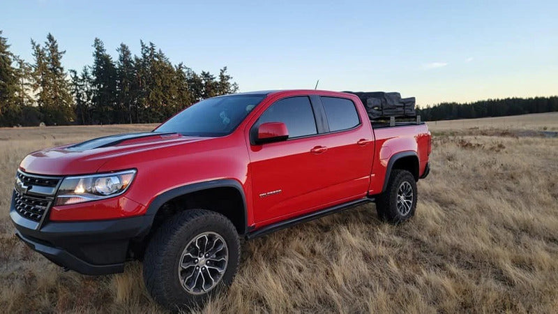 BillieBars Bed Bars For Colorado & Canyon Installed On A Vehicle
