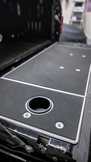 BillieBars F150/Raptor Tailgate Cover Close Up View