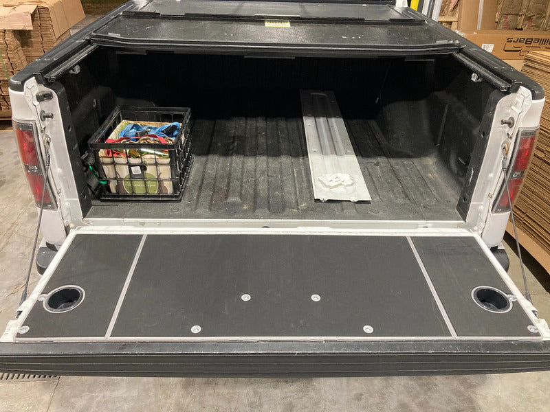Front View Of The BillieBars F150 Tailgate Cover