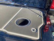 BillieBars Ford Workbench Tailgate Cover Integrated Cup Holder
