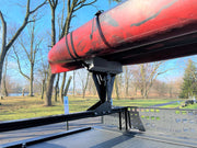 BillieBars HighPro Kayak Mount Kit With A Mounted Kayak