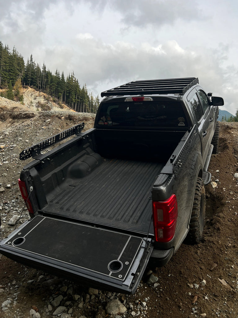 Ranger With An Installed BillieBars Tailgate Cover