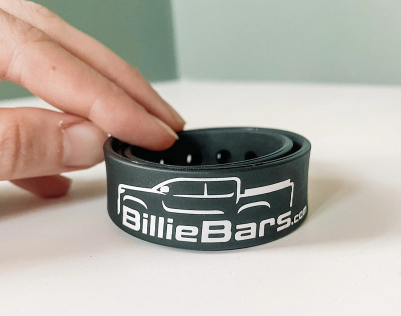 BillieBars Rear Tire Straps Folded