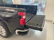 BillieBars Silverado & Sierra Tailgate Cover Mounted On A Truck Tailgate