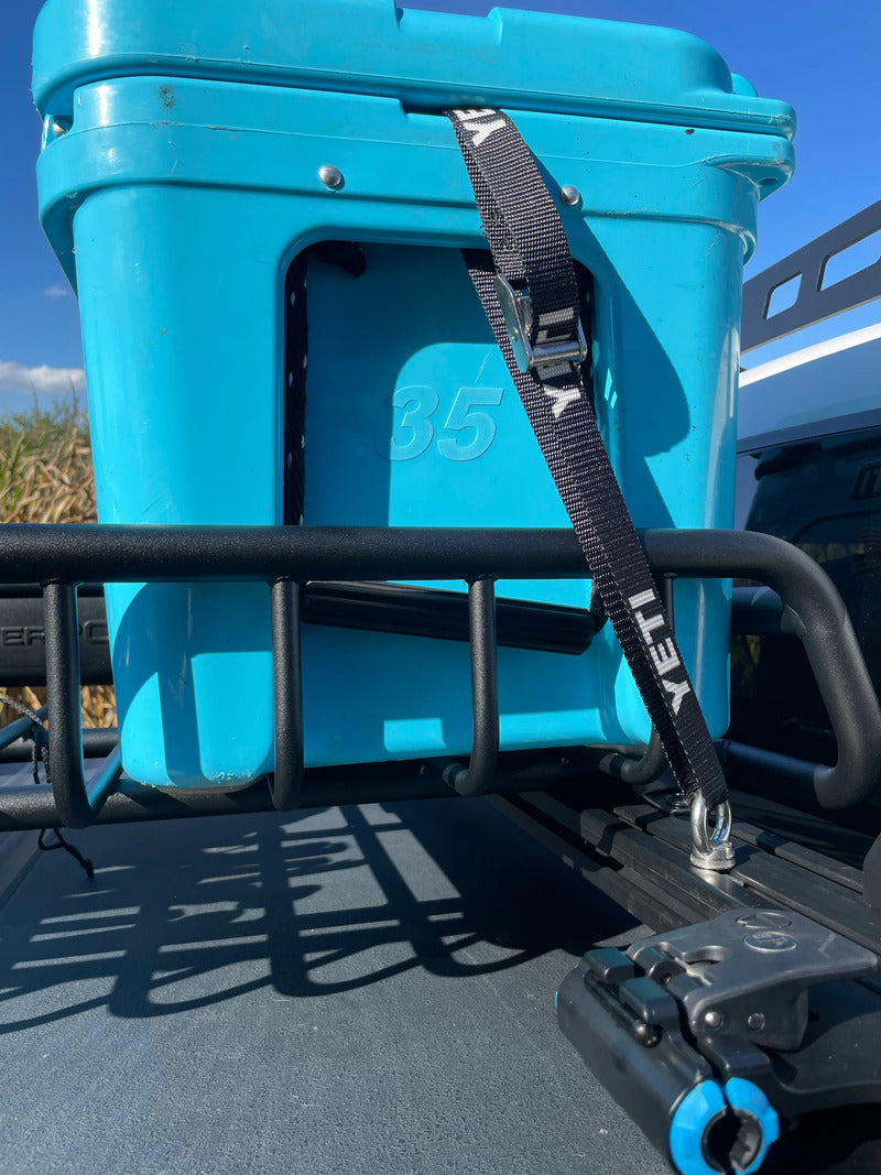 BillieBars Tie Down Kit Holding Cargo