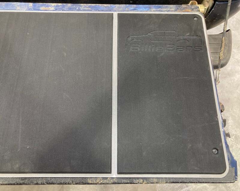 Close Up View Of The BillieBars Universal Full Size Truck Tailgate Cover