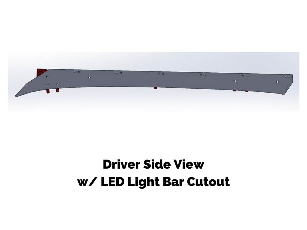 Cali Raised LED Economy Roof Rack For Toyota Tacoma 2005-2020