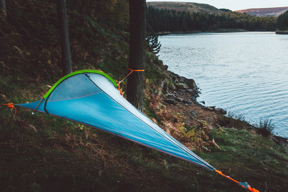 UNA Single Person Tree Tent - Lightest Tent Available - Ideal For Hikers - by Tentsile