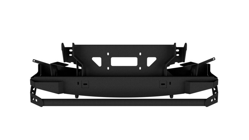 Top View Of The CBI Toyota Sequoia Covert Bumper Bull Bar Add On