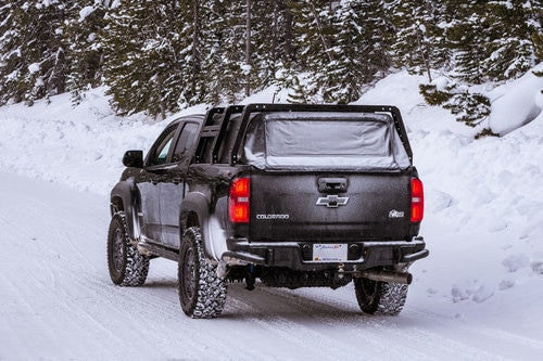 Chevrolet Colorado With A Datin Fab Canvas Cage Rack 