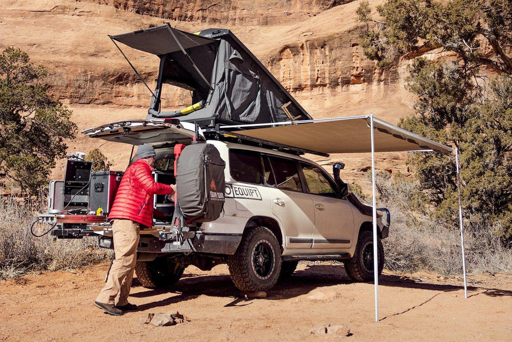 Stealth Hardshell Roof Top Tent - Aluminum Built - 2 Person Capacity - by Eezi-Awn
