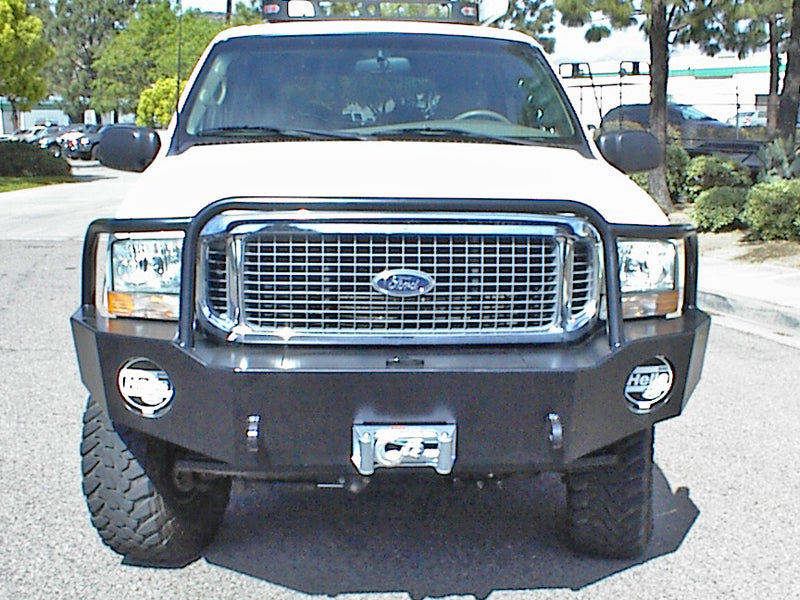 Aluminess Front Winch Bumper for Ford Excursion 1999-2005