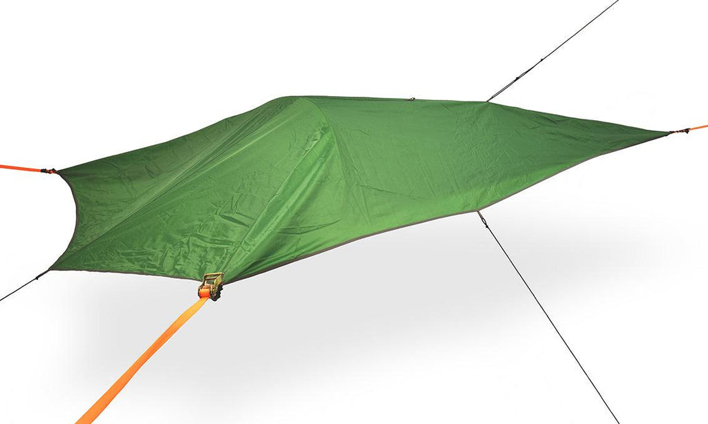 forest green color UNA Single Person Tree Tent - Lightest Tent Available - Ideal For Hikers - by Tentsile