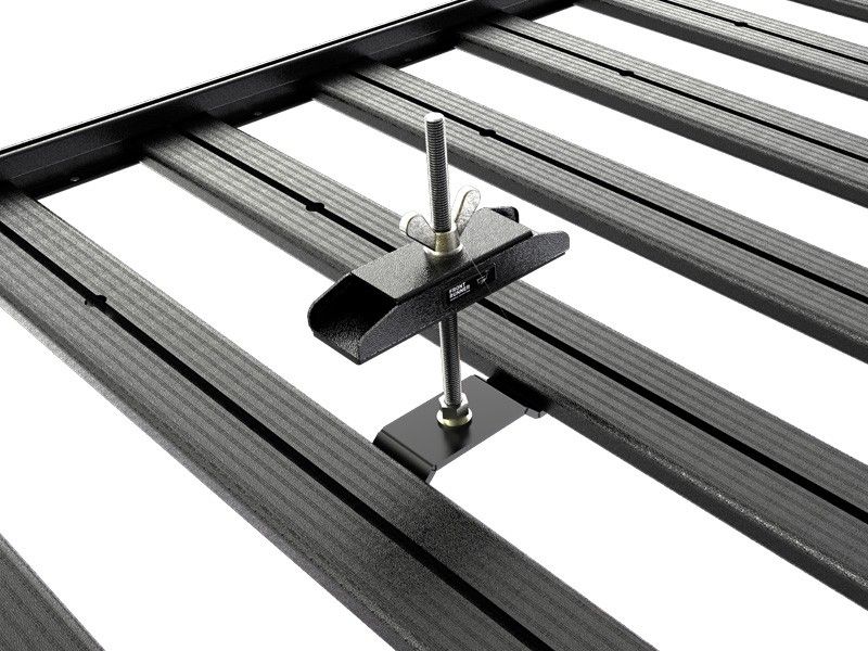 Consists of: 1x Rack Bracket 1x Clamp Bracket 1x Mounting Hardware  Materials used: Black powder-coated 3CR12 stainless steel  Product Dimensions: 263mm (10.4") L x 55mm (2.2") W x 242mm (9.5") H  Weight: 1.5kg (3.3lbs)