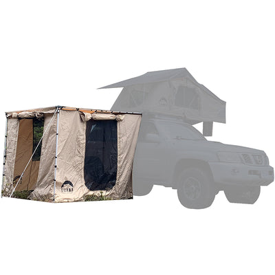 Guana Equipment Almendro 6'5" x 8'.2" Awning Wall Set Open View