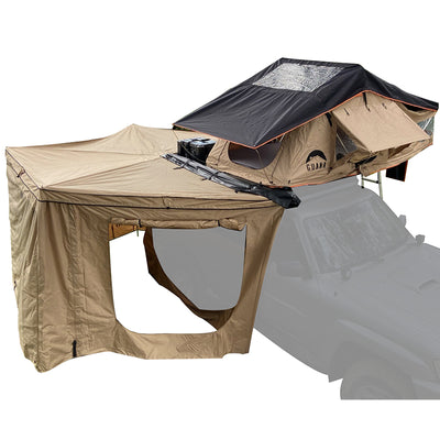 Guana Equipment Awning Walls For Morpho 270 Awning Drone View