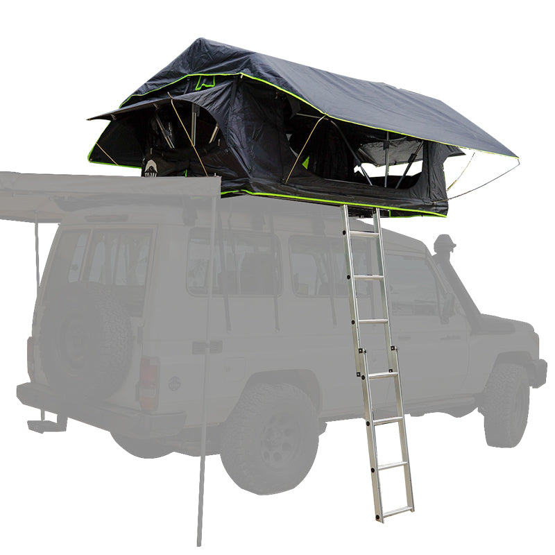 Guana Equipment Kamuk 48" 2 Person Roof Top Tent Open View