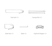 iKamper Canopy Poles 3.0