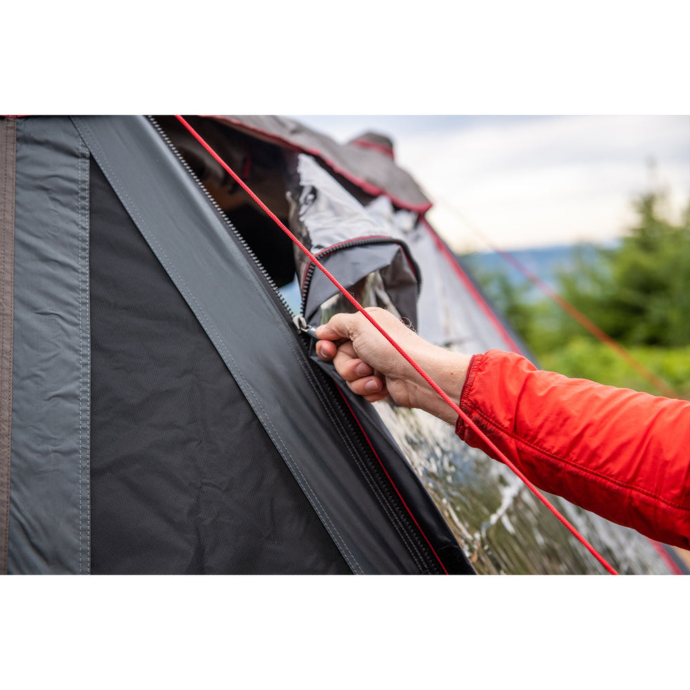 Your annex should have a pair of zippers for the Annex Vista Window to fit