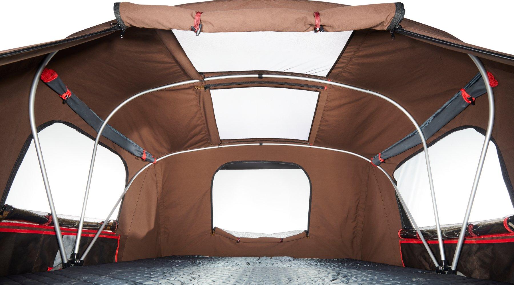 Четырехместная палатка на крышу автомобиля