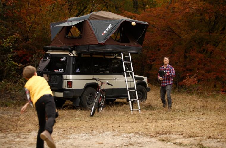 iKamper X Cover Roof Top Tent Open View