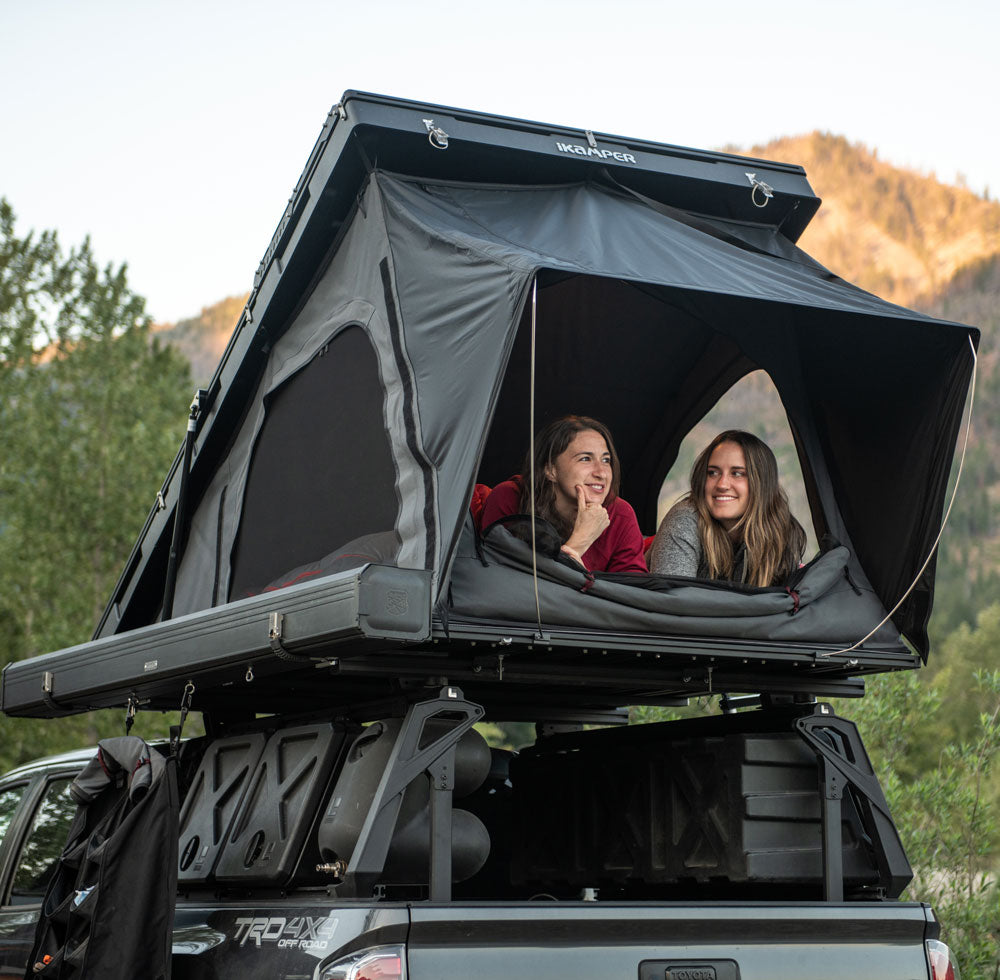 ikamper bdv duo roof top tent fits 2 people