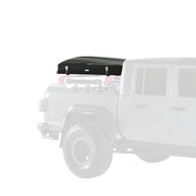 iKamper Skycamp 3.0 Mini Roof Top Tent Closed On Jeep Gladiator Bed