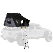 iKamper Skycamp 3.0 Mini Roof Top Tent Open On Truck Bed Rack 