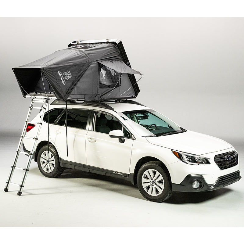 iKamper Skycamp 3.0 Mini Roof Top Tent Open on Subaru