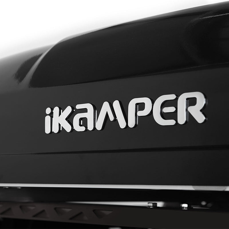 iKamper Skycamp 3.0 Roof Top Tent Logo Close Up View 